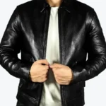Vintage Retro Cafe Racer Distressed Leather Jackets Rare Jacket