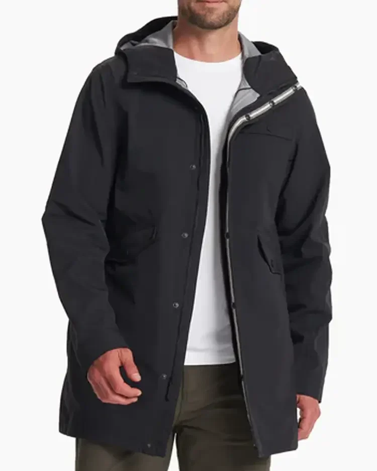 Men's Waterproof Rain Long Jacket - Rare Jackets
