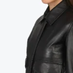 Westa Leather Bomber Jacket Side - Rare Jackets