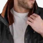 Wildwood Whisperer Black Leather Jacket Collar Rare Jacket