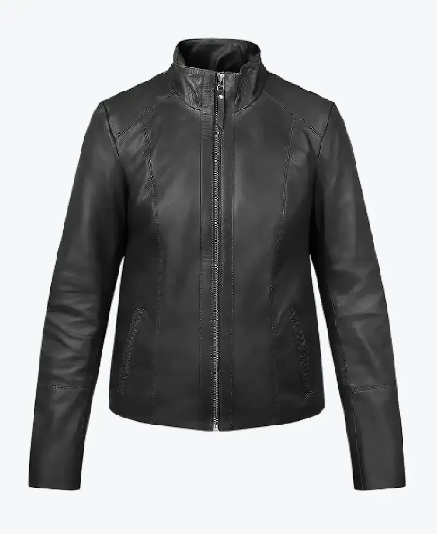 Women Reilly Black Leather Jackets Rare Jacket