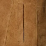 Women’s Light Brown Suede Coat Side - Rare Jackets