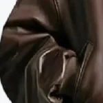 Womens Oversized Real Genuine Leather Jacket Sleeves Rare Jacket