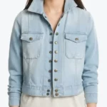 Women’s Sky Blue Denim Jacket - Rare Jackets