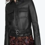 Women’s Slim fit Black Leather Jackets Rare Jacket