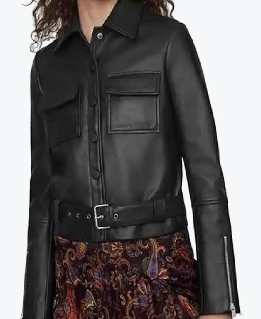 Women’s Slim fit Black Leather Jackets Rare Jacket