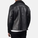 Shop The Men’s Aviator Black Biker Jacket