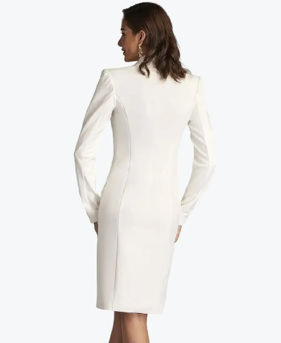 McKay Double-Breasted White Coat Back - Rare Jackets