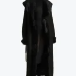 Shop The Women's Marlene Shearling Trimmed Suede Coat - Rare Jackets