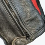 80s Vintage Men's Wilson's Leather Motorcycle Jacket Sleevees Rare Jacket