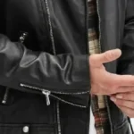 Berlin Black Moto Leather Jacket Sleeves Rare Jacket