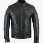 Cafe Racer Black Leather Jackets Rare Jacket