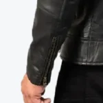 Dean Leather Biker Jacket Sleeves Rare Jacket