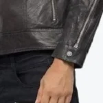 Men Black Cafe Racer Jacket Sleeves - Rare Jackets