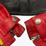 Dolce & Gabbana Leather Biker Jacket Sleeves Rare Jacket