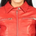 Emma Swan Red Jacket Collar Rare Jacket