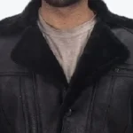 Furcliff Double Face Leather Jacket Collar Rare Jacket