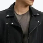 Jake Leather Biker Jacket Collar Rare Jacket