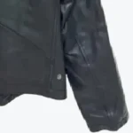 M Julian Retro Biker Leather Jacket Sleeves Rare Jacket