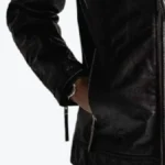 Men Black Divo Cafe Racer Jacket Sleeves Rare Jacket