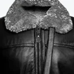 Men’s B3 Sherpa Black Bomber Jacket Collar Rare Jacket