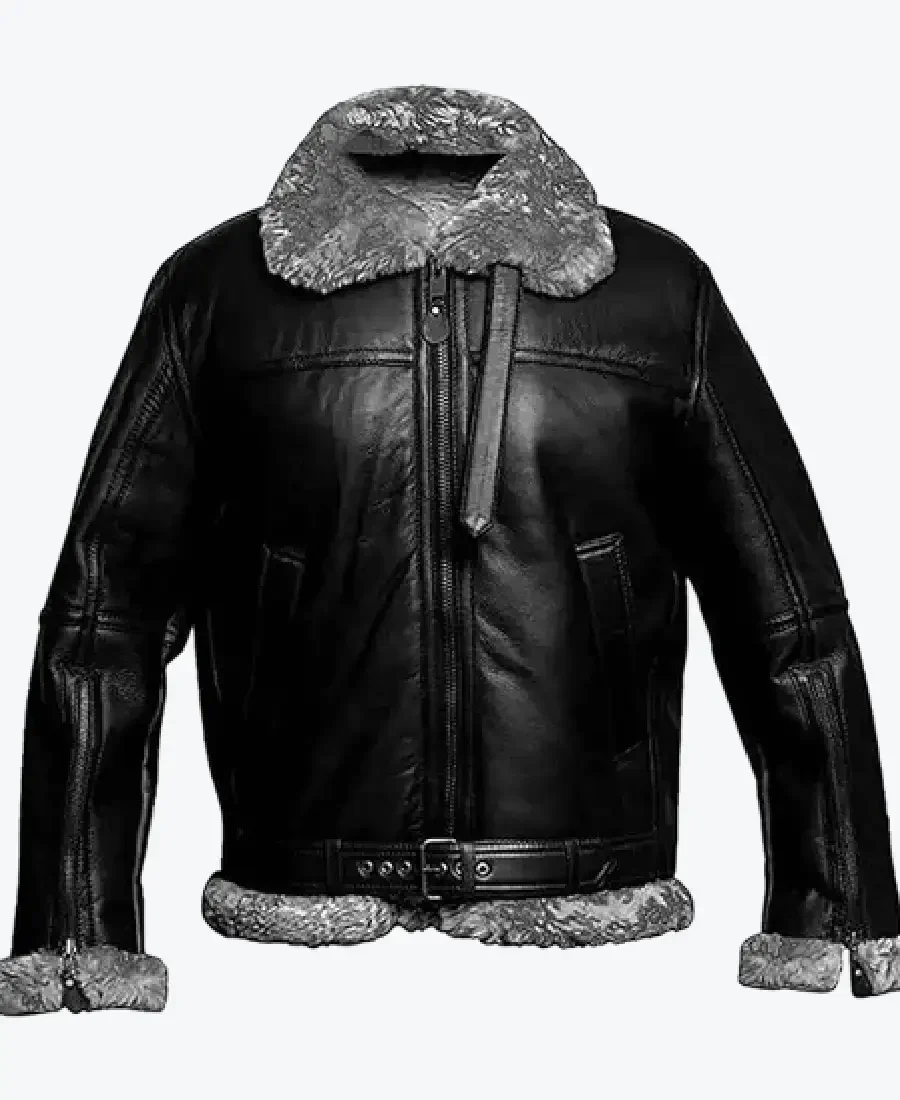 Men’s B3 Sherpa Black Bomber Jackets Rare Jacket