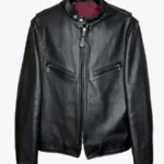 Men's Black Motorcycle Leather Jackets Rare Jacket