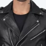 Men’s Brando Biker Jacket Collar Rare Jacket