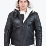 Men’s Classic Shearling Leather Jackets Rare Jacket