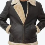 Men’s Shearling Leather Bomber Jackets Rare Jacket
