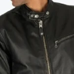 Nacho Varga Biker Leather Jacket Collar Rare Jacket
