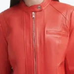 Orana Leather Jacket Collar Rare Jacket