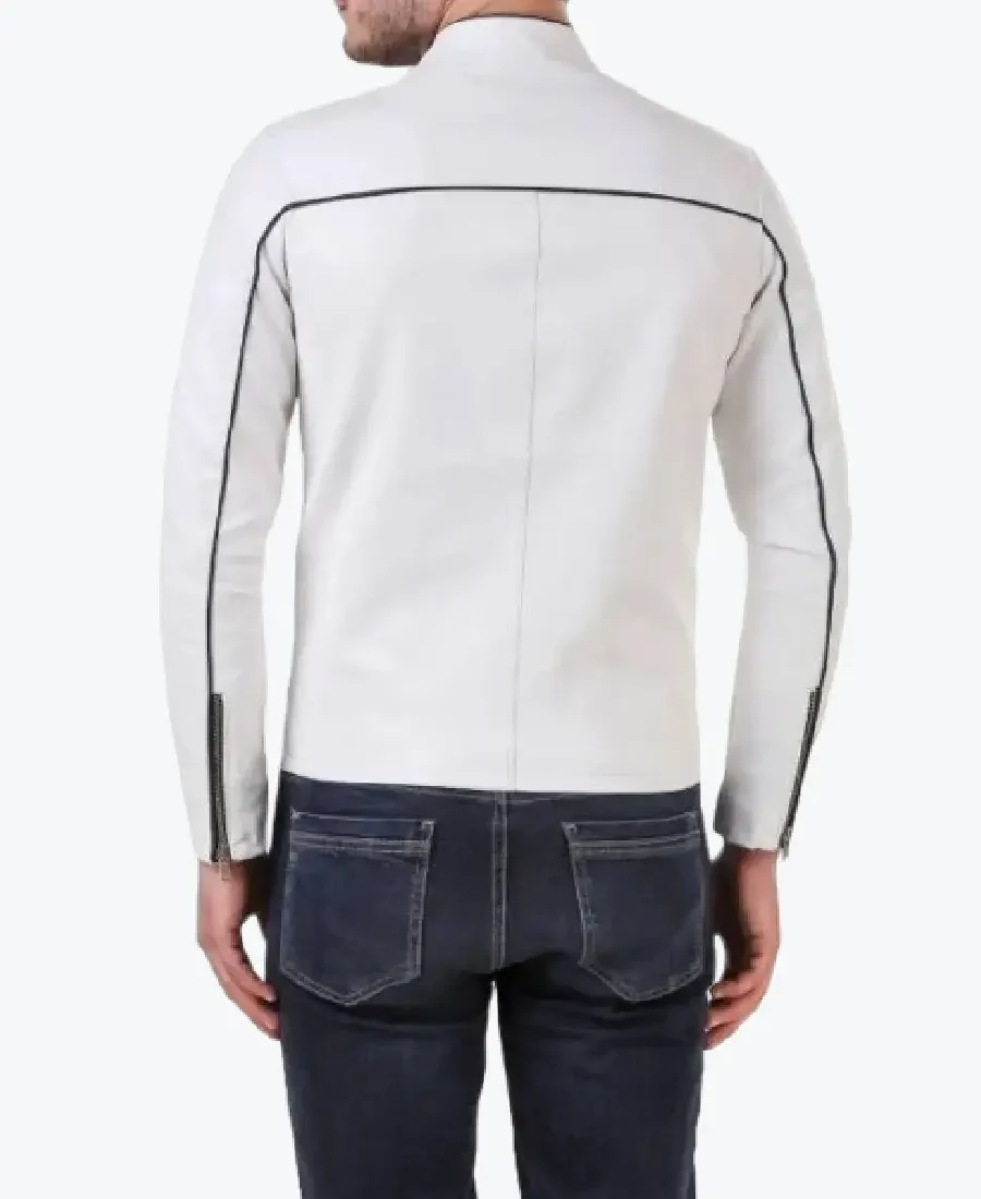 SHop the White Sky Cafe Racer Stripped Jackets Rare Jacket