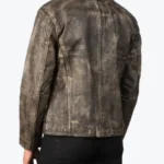Shop The Alex Leather Biker Jackets Distressed Browns Rare Jacket
