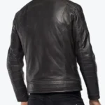 Shop The Men Black Cafe Racer Jacket - Rare Jackets