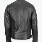 Shop The Men Black Cafe Racer Biker Leather Jacketsv Rare Jacket