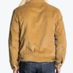 Shop The Men's Brown Corduroy Shearling Jackets Rare Jacket