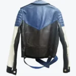 Shop The Men's Courreges Block Leather Biker Jackets Rare Jacket