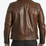 Shop The Mens Distressed Brown Leather Motorcycle Jackets Rare Jacket