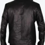 Shop The Men's Lapel Style Black Biker Leather Jackets Rare Jacket