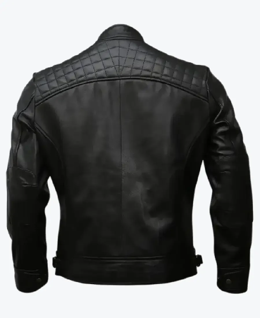 Shop The Men’s Motorcycle Casual Black Leather Jackets Rare Jacket