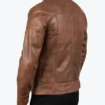 Shop The Men's Reeves Brown Biker Leather Jackets Rare Jacket