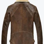 Shop The Men’s Shearling Distressed Brown Bomber Leather Jackets Rare Jacket