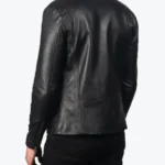 Shop The Noah Black Leather Biker Jackets Rare Jacket