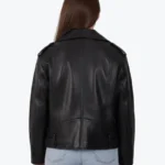 Shop The Women Ariana Black Biker Jackets Rare Jacket