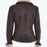 Shop The Women’s Aviator Dark Brown Biker Jackets Rare Jacket