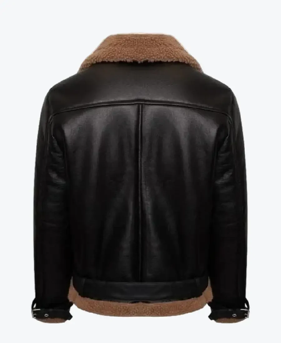 Shop The Women’s Black Leather Shearling Jackets Rare Jacket