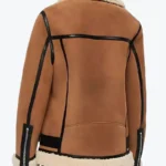 Shop The Women’s Brown B-3 Bomber Suede Jackets Rare Jacket