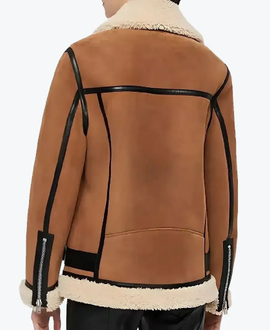 Shop The Women’s Brown B-3 Bomber Suede Jackets Rare Jacket