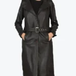 Shop The Women's Fixon Hooded Black Trench Coat - Rare Jackets